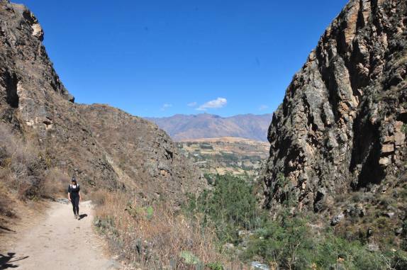 Início do trekking na região da Cordillera Blanca, próximo à Huaraz - Peru